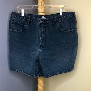 Denim high waist vintage mom shorts by Open Trails